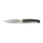 Coltello corno montone scuro