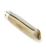 Coltello corno montone biondo - immagine 2